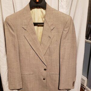Men's Double Breasted 100 % Wool Dress Suit